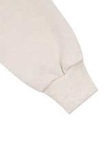 Women's Lees Embo クロップドスウェットシャツ オートミール (FCF1TS204W)