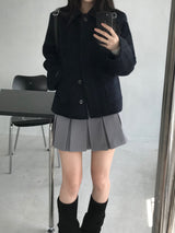 Vera Pleats Mini Skirt (3 colors)