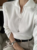 Fates Two-Pintuck Wide Slacks