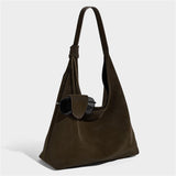 Autumn Winter Faux Leather Soft Tote Shoulder Bag