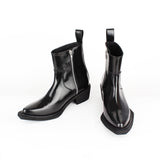 DAVID STONE DVS ANKLE BOOTS (glossy)