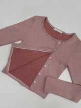 Scoop Stripe Cardigan T-Shirt