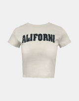 ALIFORNI Boucle Crop Tee