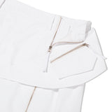 INCISION COVER-UP SKIRT [WHITE]