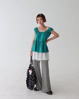 inen lace bustier long blouse & mini dress