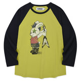 ROCKTTYバニーラグランTシャツ [LIME]