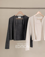 【MADE】Cardigan&sleeveless set