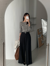 レーゼンテンションワイドスラックス / 4 colors