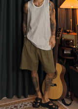 Cool Linen Bermuda Wide Shorts 4COLOR
