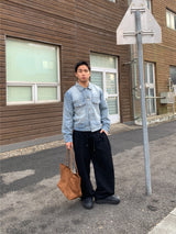 [ 1+1 ] ツイルサイドタックパンツ