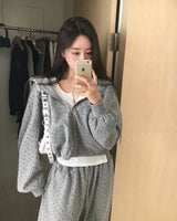 [MADE] ラベンダーツーピーストレーニングセットアップ