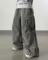 Lansen Pigment Washing Cargo Pants