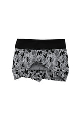 [ID] Floral Jacquard Set-up (Skirt) (Gray)