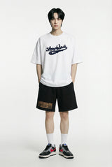 26SSベースボール アップリケ ショートスリーブ Tシャツ