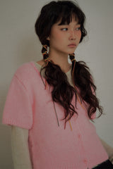 Muse Stitch Cardigan [Pink]