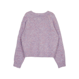 ファジーマールドニットジップアップ (3 COLORS)