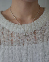 [925SILVER] BLOOM CLOVER NECKLACE