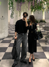Lavin H-line Slit Long Skirt / 4 colors
