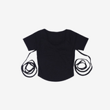 ソレンティ ツイスト スリム Tシャツ