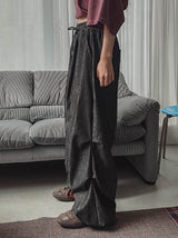 Furby Pintuck Denim String Pants