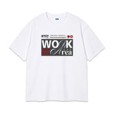 ワークエリアオーバーフィットTシャツ (2color)