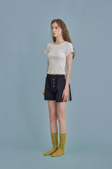 ラベルベーシックTシャツ_white