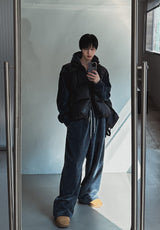 ロビンスベルベットコーデュロイワイドパンツ