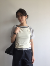 YWD LAYERED SLEEVELESS (5color)