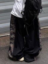 waki camo wide pants