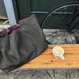 TYVEK FLEXIBLE BAG - Dark Wine & Army Green (MEDIUM)