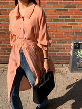 Lessder Organza ベルトドレス