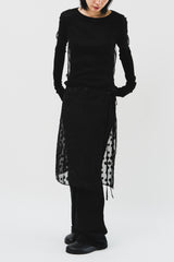(W) Cloud Wrap Skirt (2color)