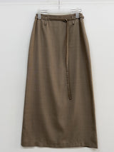 Momento Linen Long Skirt