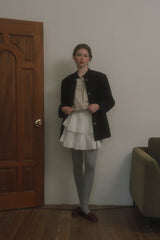 Weekly collar t-shirt_beige