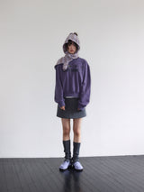 クラシックパッデドミニスカート (GREY)