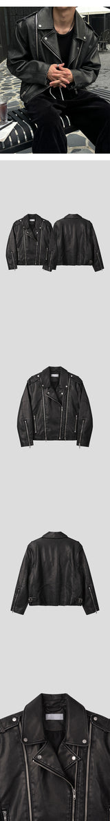 [F/W] ウォッシュドクロップライダージャケット