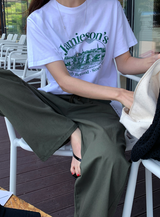Andy House Lettering Short Sleeve T-shirt / 3 colors