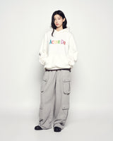 25FW COLOR LOGO HOODIE CREAM