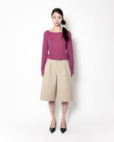 SOFT LAYERED TOP (PLUM)