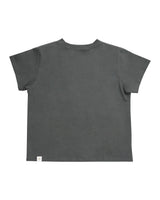 printing logo basic top / charcoal