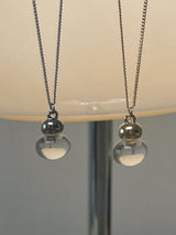 stone long necklace