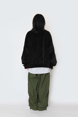 velvet track zip-up jacket