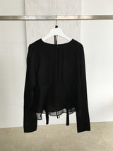  Rabit scarf blouse