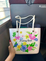 Summer Floral Tote Bag