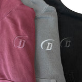 バニーピグメントエンブロイダリービッグフーディドジップアップ (3 colors)