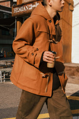 ウールミッドダッフルコート