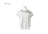 Butin Dot Button Balloon Short Sleeve T-shirt