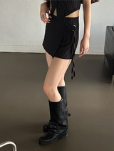 ストライプストラップパンツ