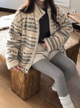 #CR Nordic Boa Fleece Zip-up (3color)