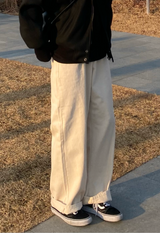 アイボリーバルーンワイドパンツ